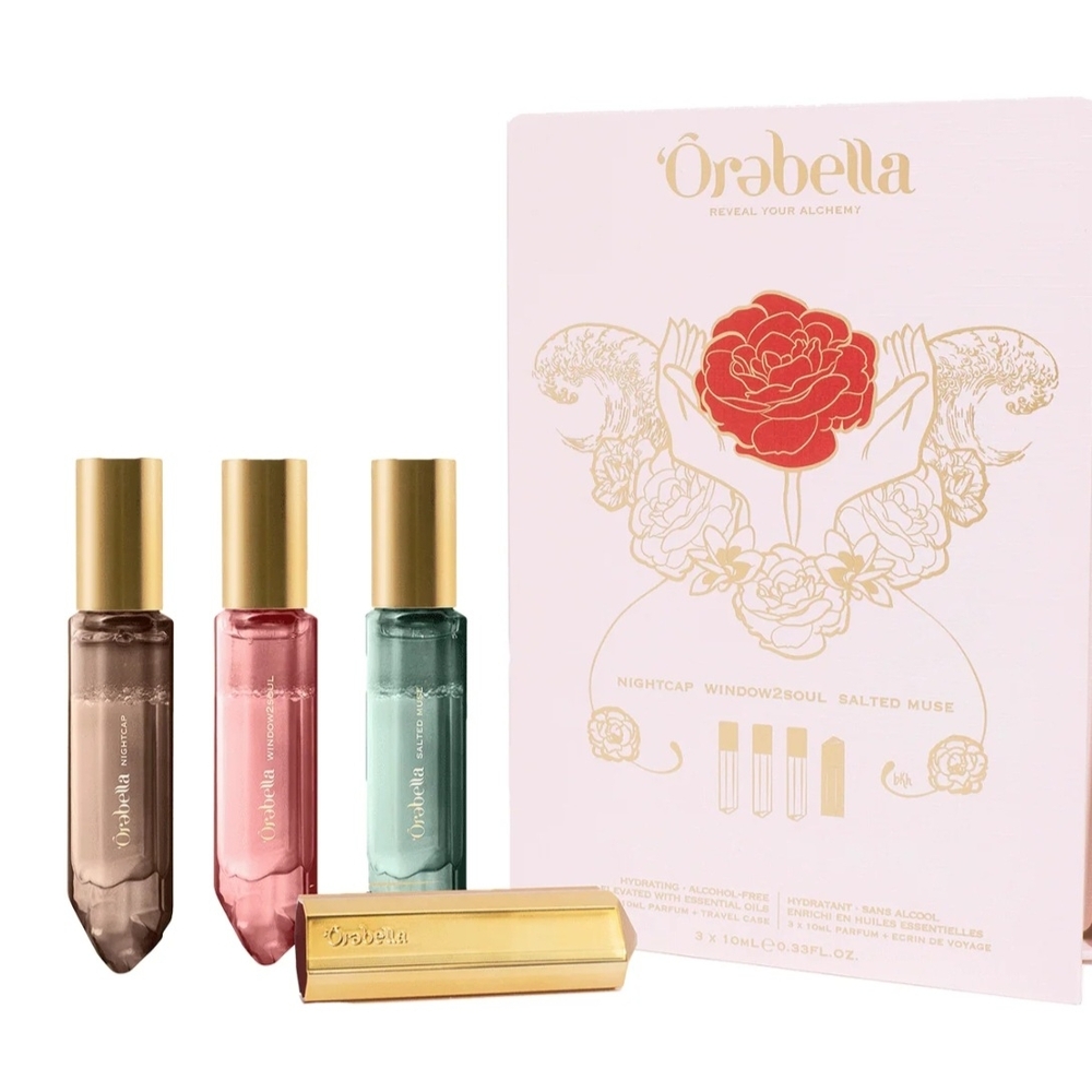 Abella Skincare Serum Trio - Taupe, Rose, Mint